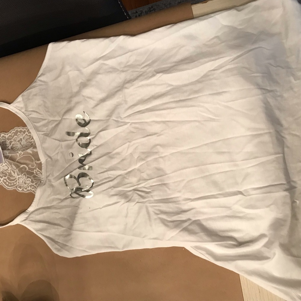 Bride PJ set.